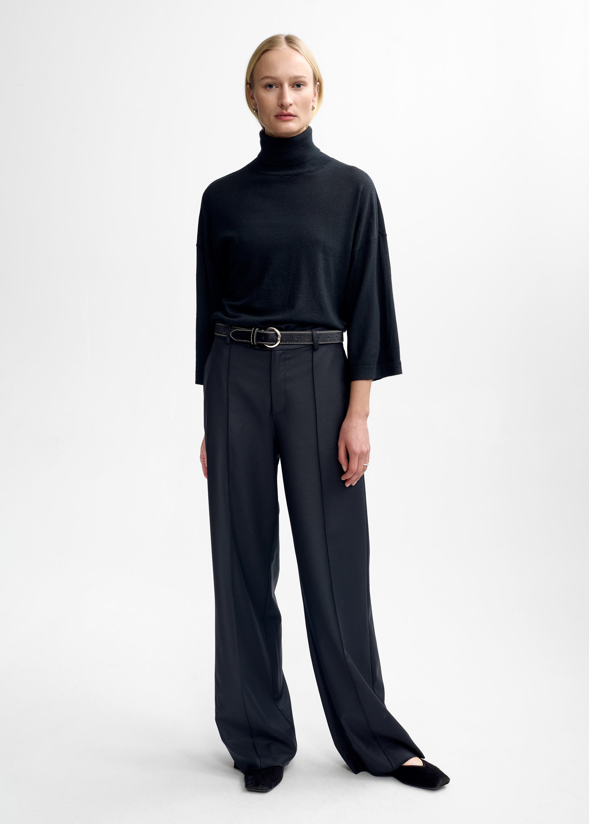 Christian Aks Tia Merino Knit Knitwear 9090 Black