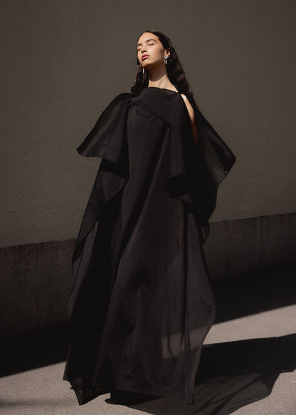 Christian Aks Two Form Earrings, Pearl Rows Earrings 0003 Silver