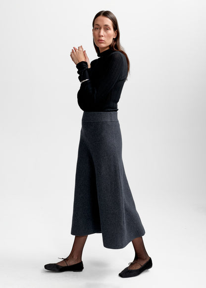 Christian Aks Valeria Merino Skirt Skirts 9080 Charcoal