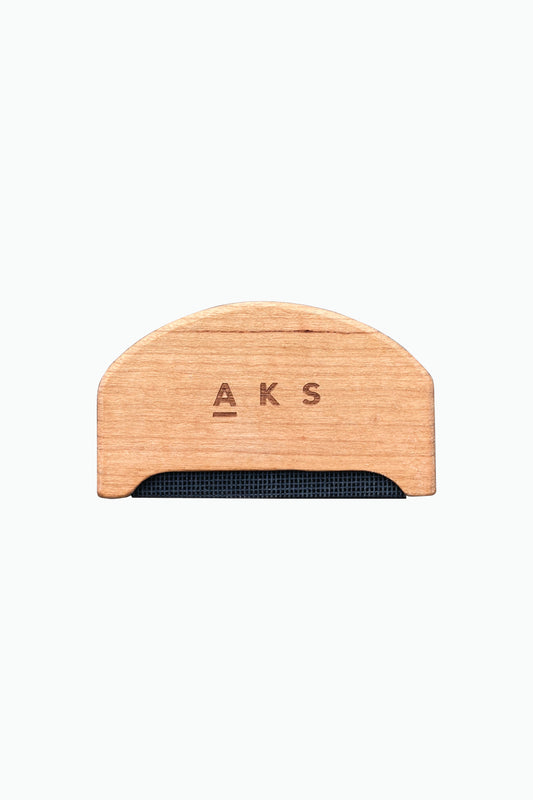 Christian Aks Wool Comb  8068 Wood