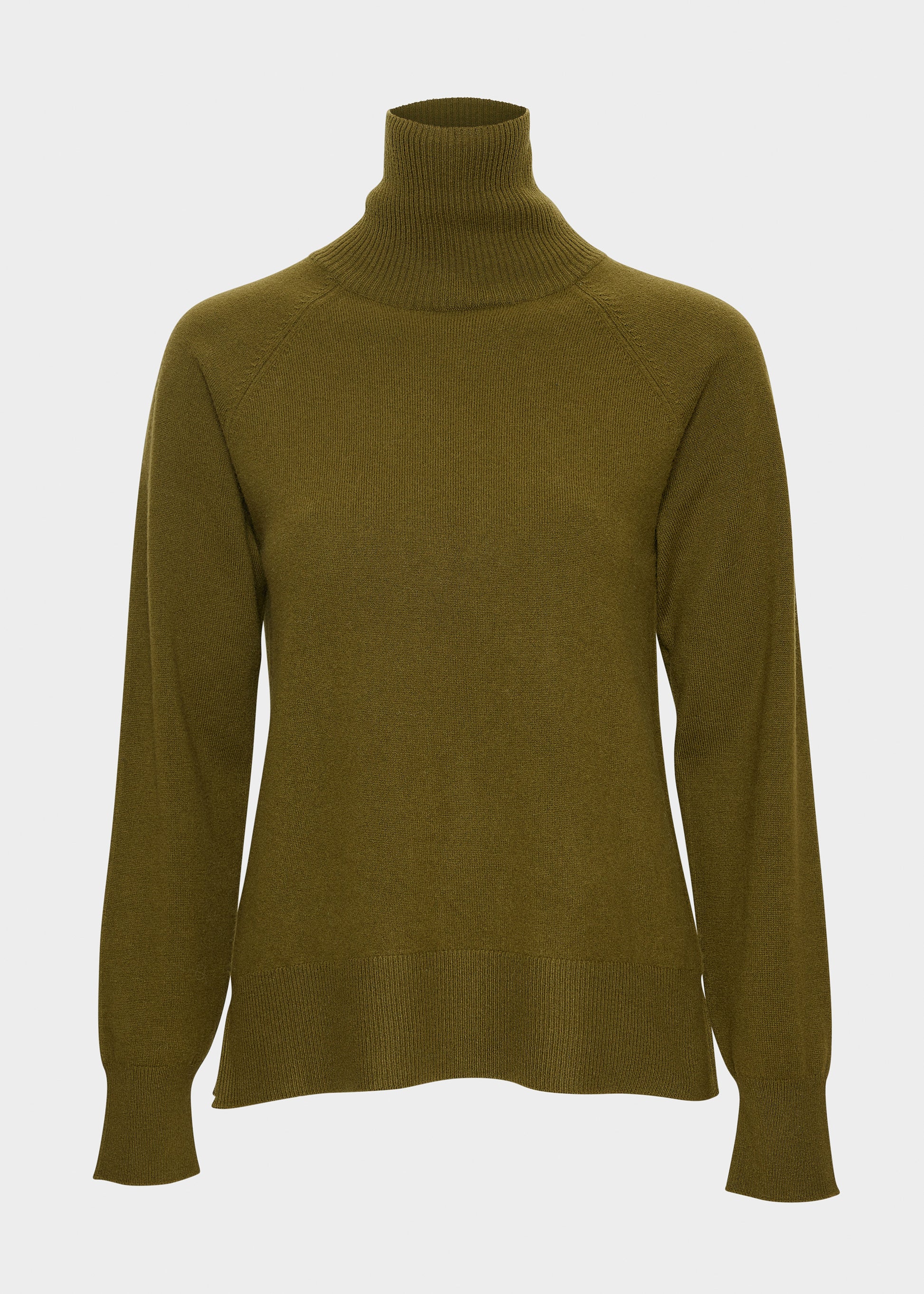 Christian Aks Zina wool cash turtleneck Knitwear 7070 Hunter