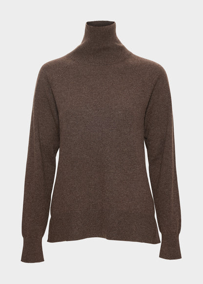 Christian Aks Zina wool cash turtleneck Knitwear 8069 Espresso